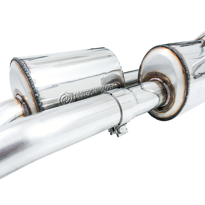 AWE Tuning 2021 RAM 1500 TRX 0FG Cat-Back Exhaust - Diamond Black Tips