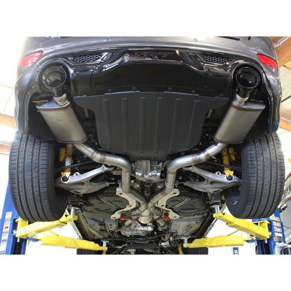 aFe MACHForce XP 12-17 Jeep Grand Cherokee WK2 SRT8 V8-6.4L 304SS Cat-Back Exhaust w/o Resonator