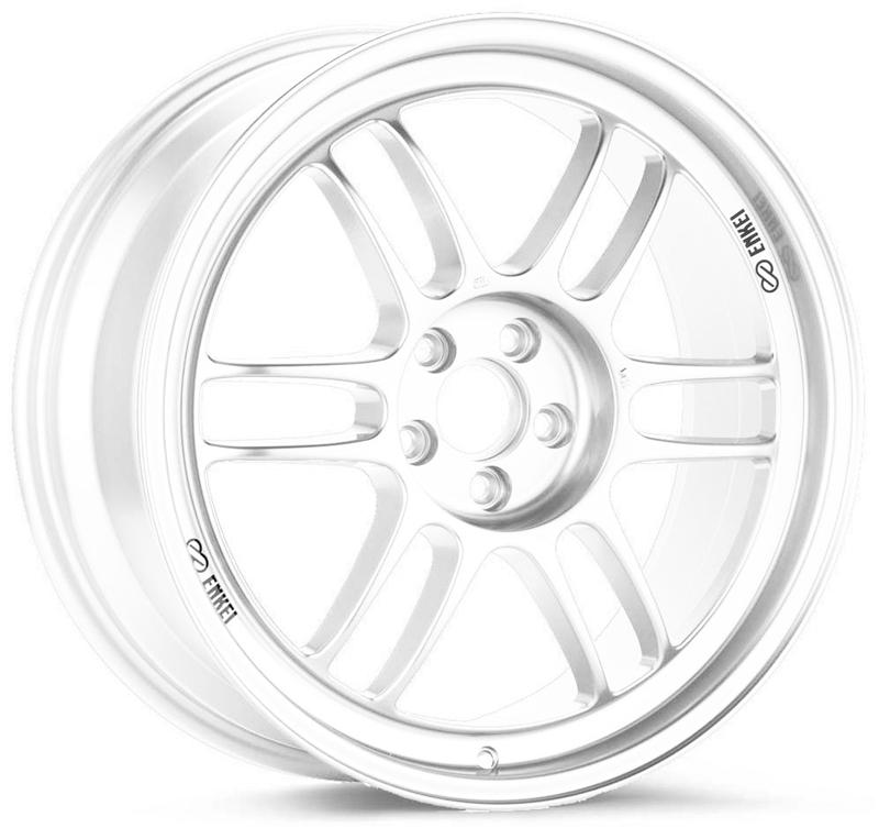 Enkei RPF1 17X10 5x114.3 18mm Offset 73mm Bore White Wheel ** SPECIAL ORDER**-Wheels - Cast-Enkei