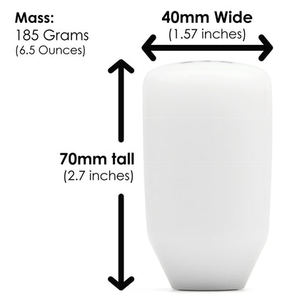 ESCO - Insulated 5 - Speed Shift Knob in White (M10X1.5) - Shift Knobs - ACUITY Instruments