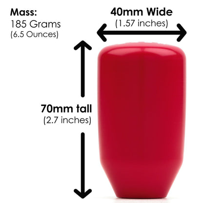 ESCO - Insulated 6 - Speed Shift Knob in Red (M10X1.5) - Shift Knobs - ACUITY Instruments