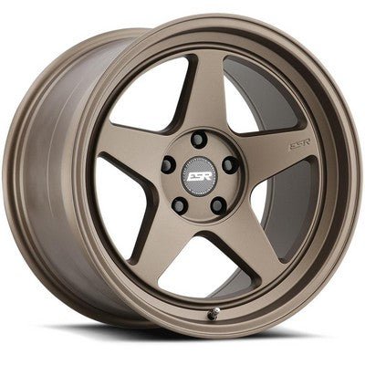 ESR Wheels CR5 Matte Bronze 18x10.5 +15 5x114.3mm 72.6mm Wheels
