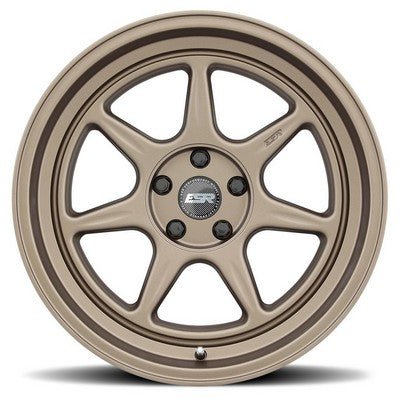 ESR Wheels CR7 Matte Bronze 18x9.5 +35 5x114.3mm 72.6mm Wheels
