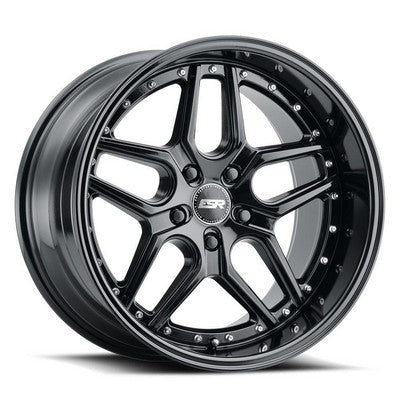ESR Wheels CS15 Gloss Black 19x10.5 +22 5x114.3mm 72.6mm Wheels