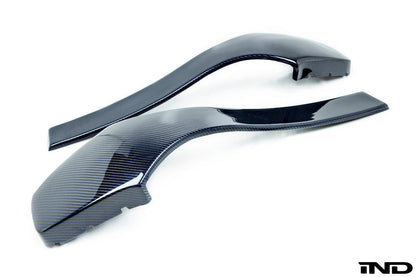 Eventuri BMW F80 M3 / F82 M4 Black Carbon Seat Back Cover Set Dash & Interior Trim