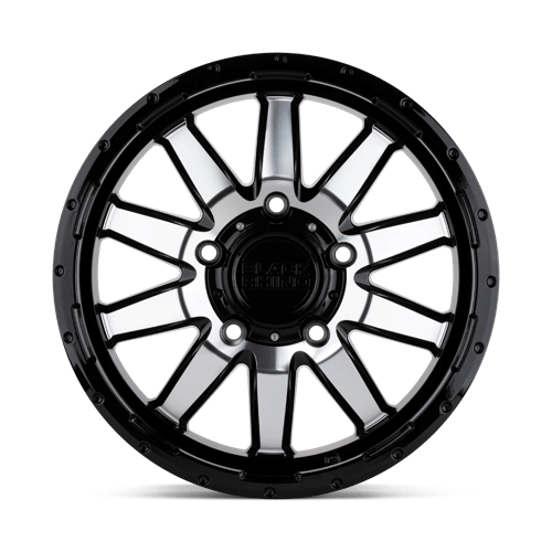 Black Rhino EXCURSION Gloss Black W/ Mirror Face 17x7.5 +35 6x139.7mm 112.1mm
