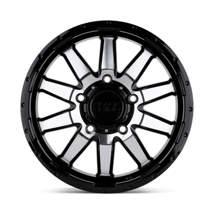 Black Rhino EXCURSION Gloss Black W/ Mirror Face 17x7.5 +35 6x139.7mm 112.1mm