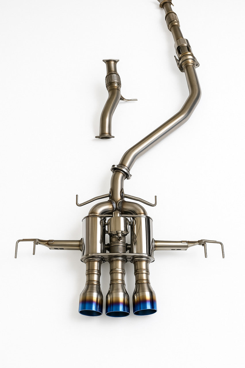Invidia 24+ Acura Integra Type-S DE5 Q300 Cat-Back Exhaust system - Single Layer Ti Tip