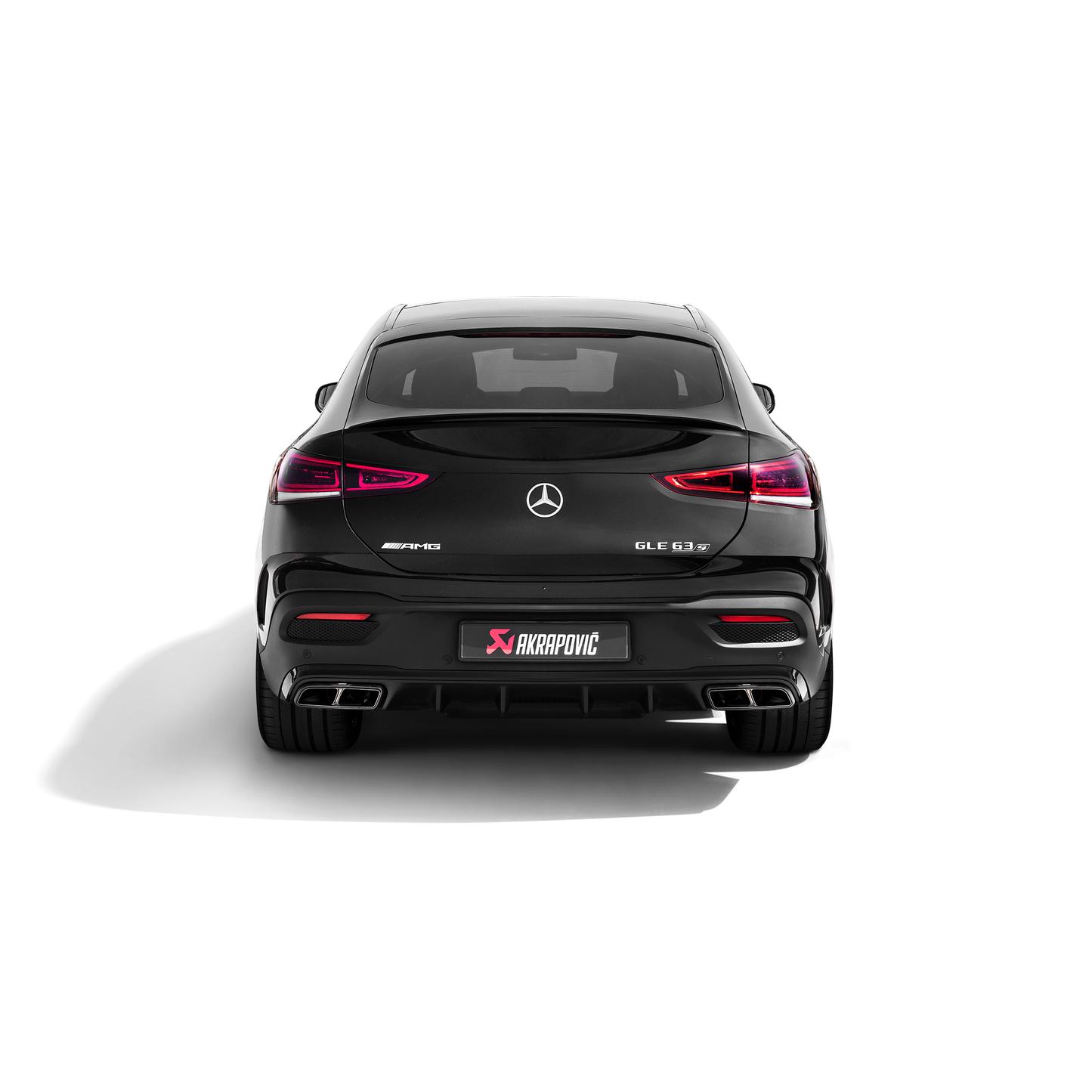 Akrapovič Evolution Line Catback Exhaust (Titanium) - 2020+ Mercedes-Benz GLE63/GLE63S Coupe
