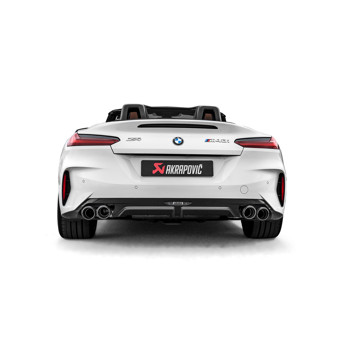 Akrapovič Slip-On Line Exhaust (Titanium) w/Carbon Tips - 2019+ BMW Z4 M40i (G29)