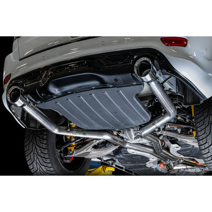 AWE Tuning 2020 Jeep Grand Cherokee SRT Track Edition Exhaust - Chrome Silver Tips