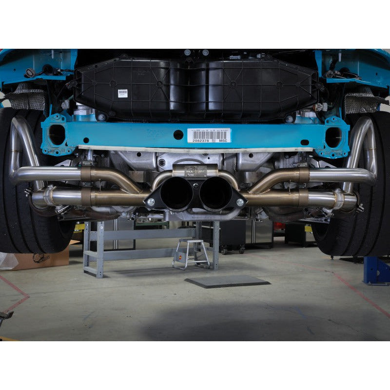 afe MACH Force-Xp 304 SS Cat-Back Exhaust System w/ Brushed Tips - 14-16 Porsche 911 GT3