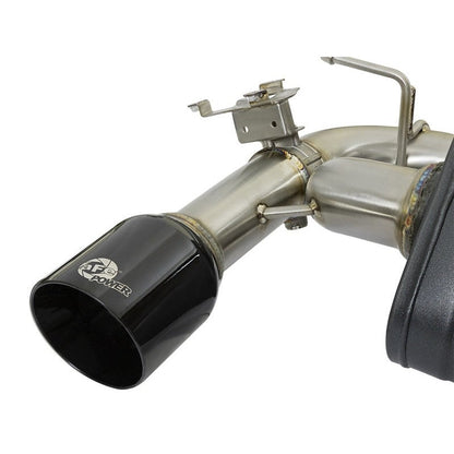 aFe MACHForce XP Exhausts Axle-Back 12-15 BMW 335i 3.0T (SS w/Black Tips)