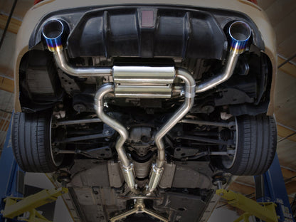 afe Takeda Cat-Back Exhaust System Infiniti Q50 14-15 V6-3.7L