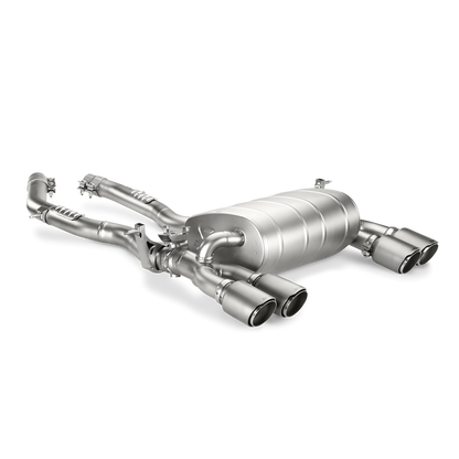 Akrapovič Slip-On Line Exhaust (Titanium) w/Titanium Tips - 2014-2020 BMW M3/M4 (F80/F82)