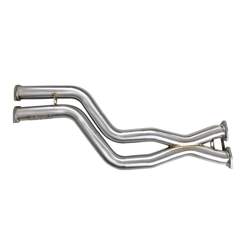 aFe Twisted Steel HDR X-Pipe SS-304 01-06 BMW M3 3.2L S54