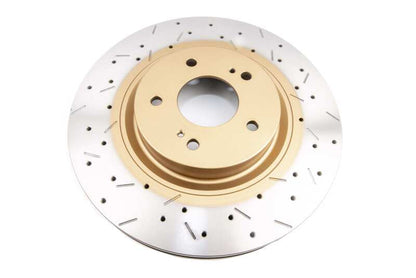 DBA 8/93-94 Nissan Skyline R32 GT-R/95-7/98 R33 & R34 GT-R Front Drilled & Slotted 4000 Series Rotor
