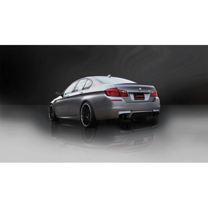 Corsa 12-13 BMW M5 F10 Black Sport Axle-Back Exhaust
