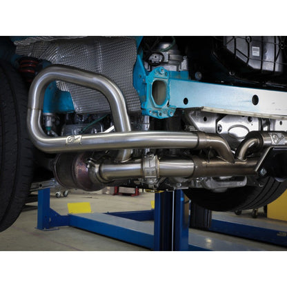 afe MACH Force-Xp 304 SS Cat-Back Exhaust System w/ Brushed Tips - 14-16 Porsche 911 GT3