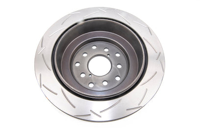 DBA 2001 Subaru Impreza WRX STI 10 Stud Hole Rear Slotted 4000 Series Uni-Directional Rotor