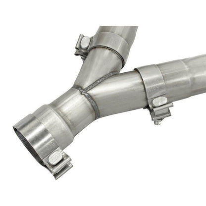aFe MACHForce XP 14+ Jeep Grand Cherokee V6 3.0L (td) 2.5in DPF-Back 409SS Exhaust w/Resonators