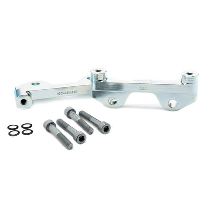 Alcon 2007+ Jeep JK-JL 330x22mm Rotors 4-Piston Calipers Rear Brake Kit (Includes Brake Lines) - Red