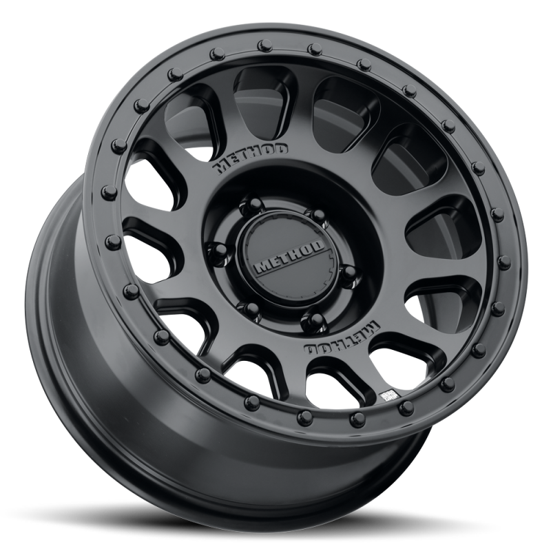 Method MR709 HD Bead Grip 18x 9in / ET12 / 8x180 BP / 124.1mm Bore - Black Wheel
