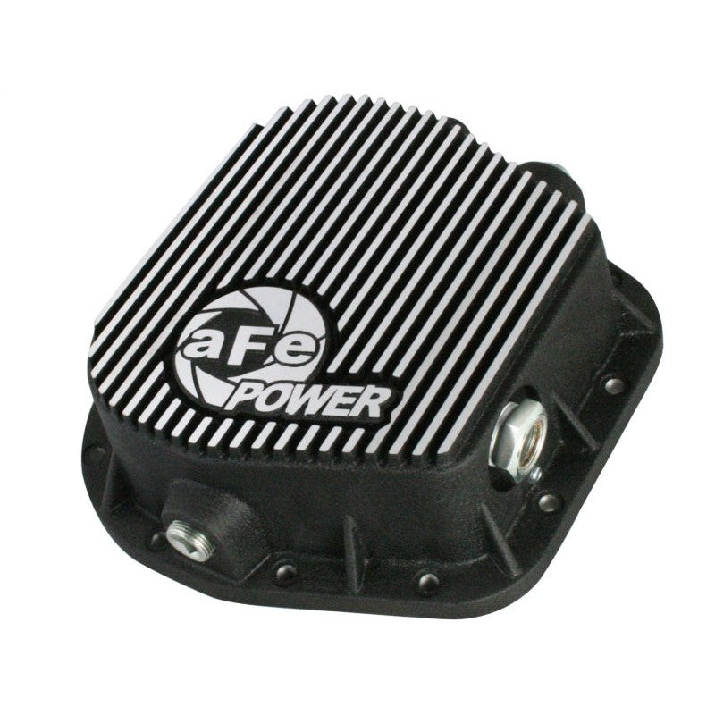 aFe Power Rear Differential Cover (Machined) 12 Bolt 9.75in 11-13 Ford F-150 EcoBoost V6 3.5L (TT)