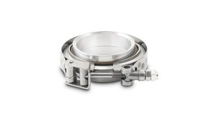 Vibrant AL V-B Flange Assembly for 3in OD Tubing incl 2 AL V-b flanges 1 SS V-B Clamp 1 Viton O-Ring
