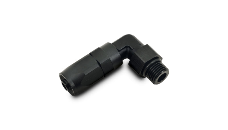 Vibrant Male -8AN 90 Degree Hose End Fitting - 9/16-18 Thread (6)
