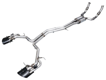 AWE Tuning 21-23 Audi C8 RS6/RS7 SwitchPath Cat-Back Exhaust - Diamond Black Tips