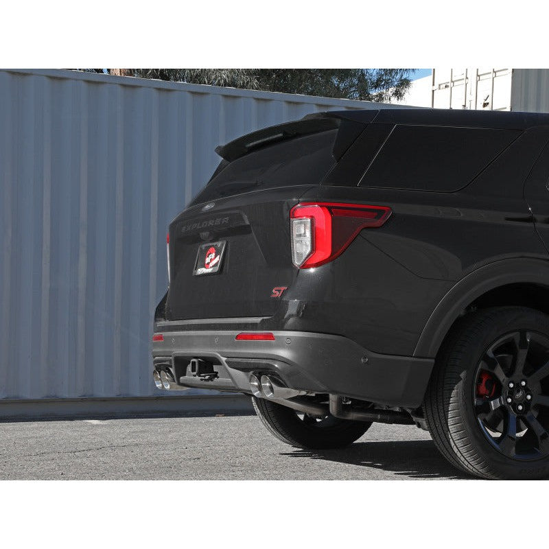 aFe MACH Force-Xp 2.5in. 304 SS C/B Exhaust 20-21 Ford Explorer V6-3.0L - Polished Tip