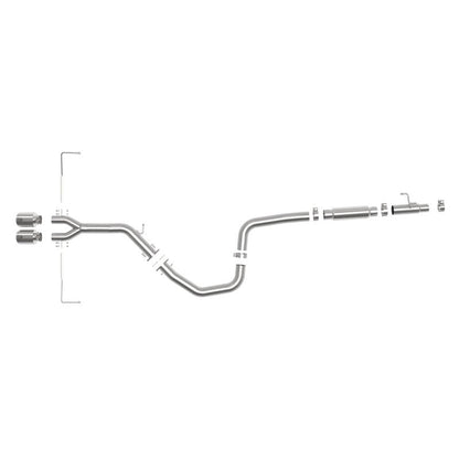 aFe Takeda Exhaust Cat-Back 19-20 Hyundai Veloster 304SS Polished Dual Tips Exhaust