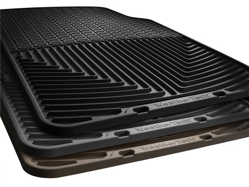 WeatherTech 02-05 Dodge Ram 1500 Pickup Front Rubber Mats - Black