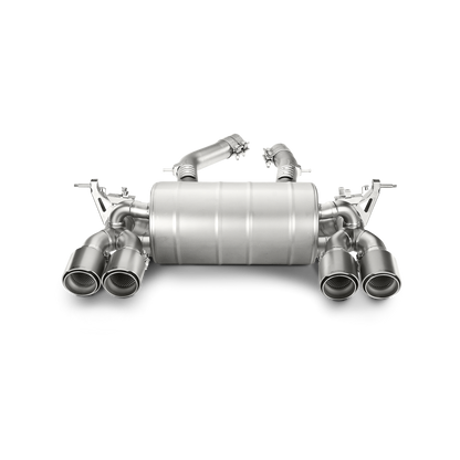 Akrapovič Slip-On Line Exhaust (Titanium) w/Titanium Tips - 2014-2020 BMW M3/M4 (F80/F82)