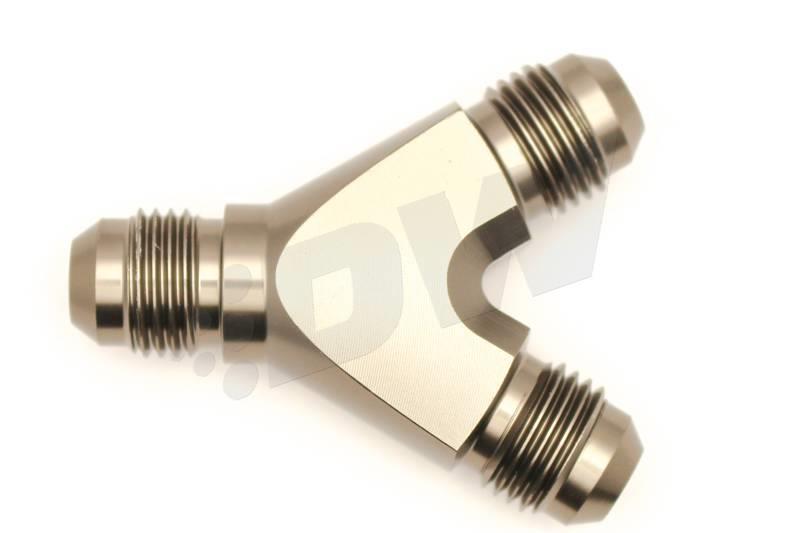 DeatschWerks 6AN Female Swivel 180-Degree Hose End PTFE (Incl. 1 Olive Insert)