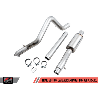 AWE Tuning 07-18 Jeep Wrangler JK/JKU 3.6L Trail Edition Cat-Back Exhaust
