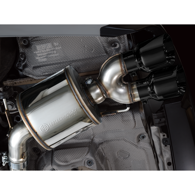 AWE Tuning 19-23 Audi C8 S6/S7 2.9T V6 AWD Touring Edition Exhaust - Diamond Black Tips