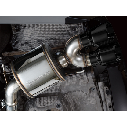 AWE Tuning 19-23 Audi C8 S6/S7 2.9T V6 AWD Touring Edition Exhaust - Diamond Black Tips