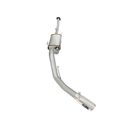 aFe MACHForce XP SS Exhaust 3in to 3.5in Cat-Back w/ Polished Tip 15 Ford F-150 EcoBoost V6 2.7/3.5L