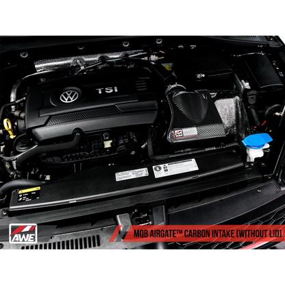 AWE Tuning Audi / Volkswagen MQB 1.8T/2.0T/Golf R Carbon Fiber AirGate Intake w/ Lid