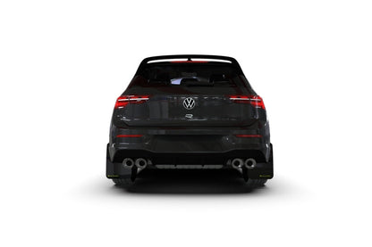 Rally Armor 22-25 VW MK8 Golf GTI/R Red UR Mud Flap w/White Logo