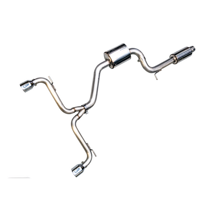 AWE Tuning VW MK7 GTI Touring Edition Exhaust - Chrome Silver Tips