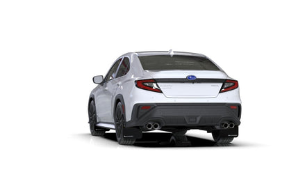 Rally Armor 22-25 Subaru WRX Black UR Mud Flap w/White Logo