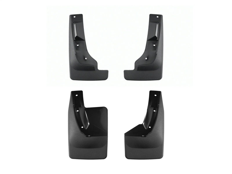 WeatherTech 2022 Ford Maverick (Incl. Hybrid) Front/Rear No Drill Mudflaps - Black