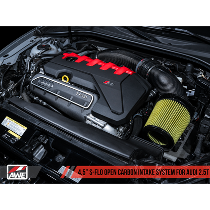 AWE Tuning Audi RS3 / TT RS S-FLO Shortie Carbon Fiber Intake