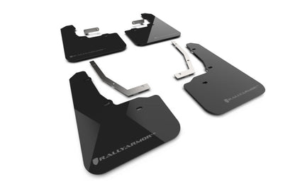 Rally Armor 2026 Subaru  Forester Wilderness Black UR Mud Flap w/Dark Grey Logo