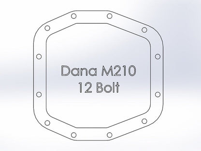 afe aFe POWER Differential Cover Jeep Wrangler (JL) 18-25/ Gladiator (JT) 20-25 (Dana M210)