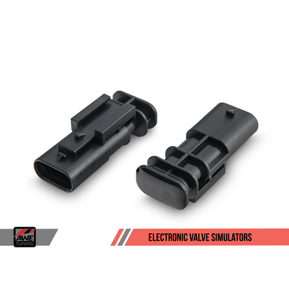 AWE Tuning Audi C7 / C7.5 S7 4.0T Track Edition Exhaust - Diamond Black Tips