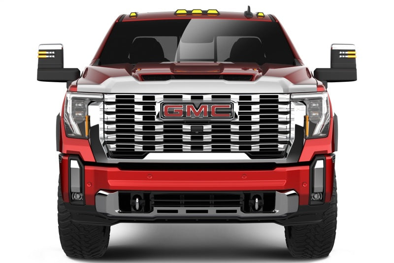 Husky Liners 17-19 Chevrolet Silverado 2500/3500HD Diesel Aeroskin Hood Protector - Chrome